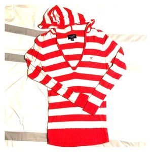 Long sleeve hooded shirt 💗